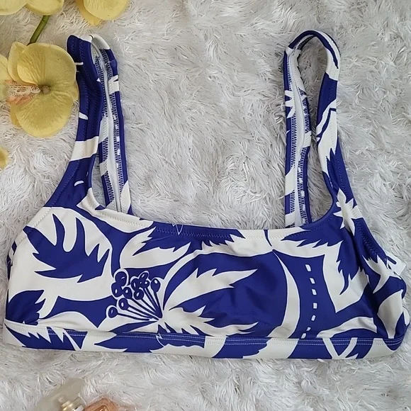 Madewell Second Wave Balconette Bikini Top in Tropicale Floral - Picture 5 of 7